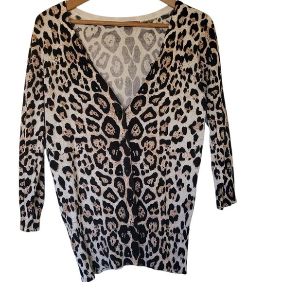 RED Sweaters - Leopard print sweater RED Size M